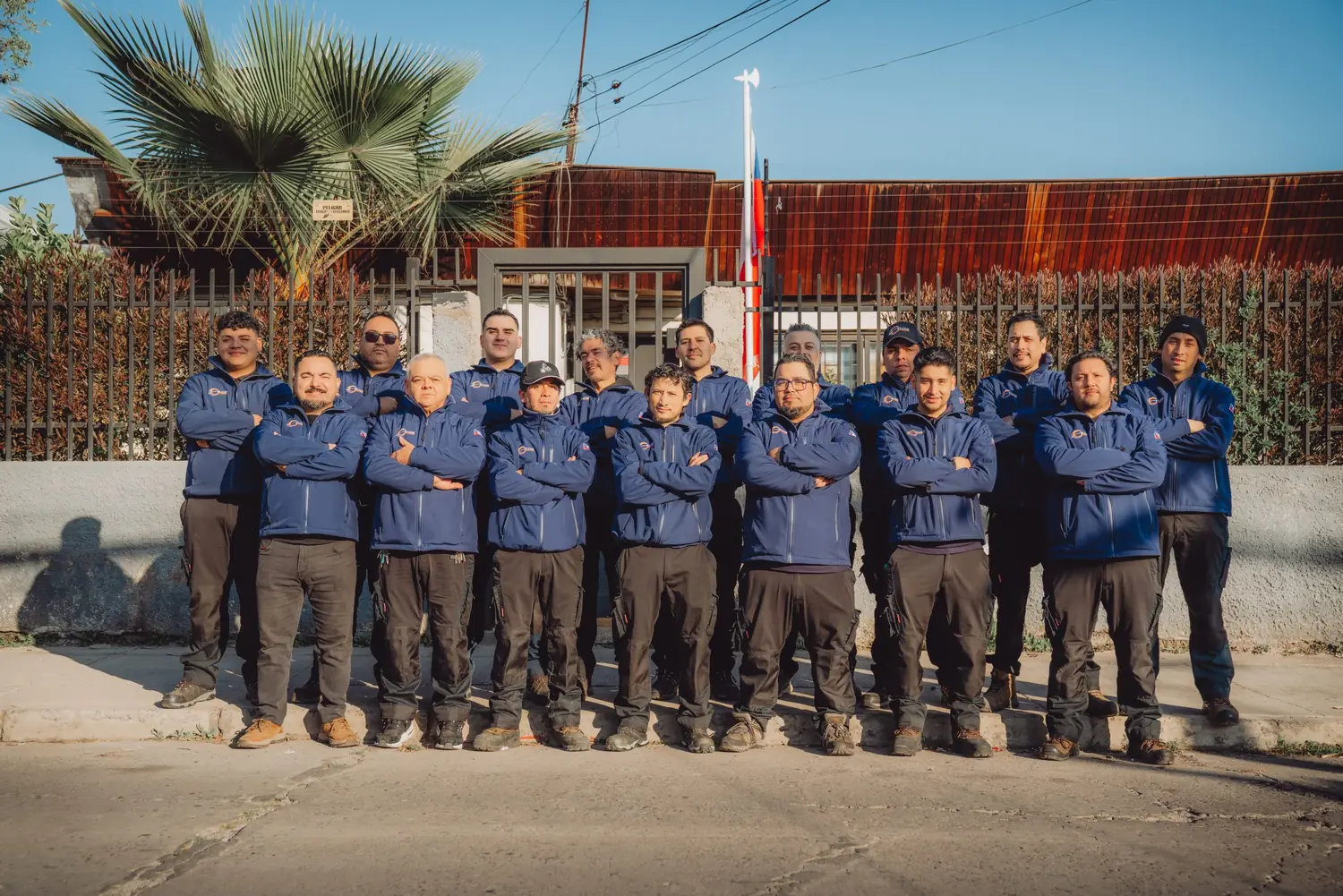 Equipo de trabajo de Ascensores Elcos SpA